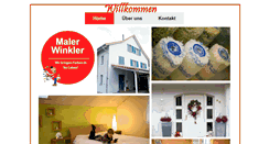 Desktop Screenshot of malerwinkler.ch